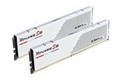 Arbeitsspeicher (RAM) - G.Skill Ripjaws S5 DDR5-5200 - 32GB - CL40 - Dual Channel (2 pcs) - AMD EXPO & Intel XMP - Weiß - F5-5200J4040A16GX2-RS5W