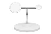 Handys - Adapter und Ladegeräte - Belkin BOOST CHARGE PRO wireless charging stand - with MagSafe - + AC power adapter - 15 Watt - WIZ017VFWH