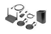 Repeater, boosters, bridges & Transceiver - DIGITUS DS-55317 Wireless Collaboration System - 2 Transmitters + 1 Receiver - DS-55317