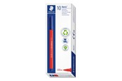 Utensilien zum Schreiben und Zeichnen - Staedtler Fibre-tip pen Noris.10 pcs red - 326-2