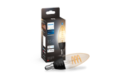 Smart-Home - Philips Hue White Ambiance Filament E14 Candle 1-Pack - 929003145201