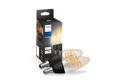 Smart-Home - Philips Hue White Ambiance E14 Filament Candle 2-Pack - 929003145202