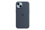 Handys - Cover & Cases - Apple iPhone 14 Silicone Case with MagSafe - Storm Blue - MPRV3ZM/A