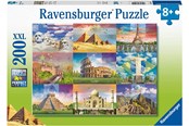 Puzzle - Ravensburger Monuments Of The World 200pcs - 10113290