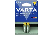 Batterien und Akkus - VARTA Recharge Accu Recycled 56813 battery - 2 x AAA - NiMH - 56813101402