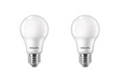 LED-Birnen - Philips LED-Lampe Standard 4.9W/827 (40W) 2-pack E27 - 929003540252