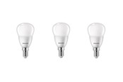 LED-Birnen - Philips LED-Lampe P45 4.9W/827 (40W) 3-pack E14 - 929003546593