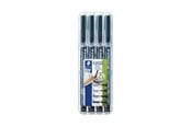 Utensilien zum Schreiben und Zeichnen - Staedtler OHP pen Lumocolor SFMB 4pcs walletm - 31-9WP4GS