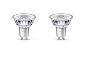 LED-Birnen - Philips LED-Lampe Classic 4.6W/827 (50W) 2-pack GU10 - 929001215292
