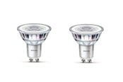 LED-Birnen - Philips LED-Lampe Classic 3.5W/840 (35W) 36° 2-pack GU10 - 929001218092