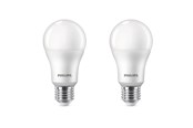 LED-Birnen - Philips LED-Lampe Standard 13W/827 (100W) Frosted 2-pack E27 - 929002306872