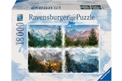 Puzzle - Ravensburger Castle Through The Seasons (18000) - 16137