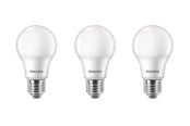 LED-Birnen - Philips LED-Lampe 8W/827 (60W) frosted 3-pack E27 - 929002306207