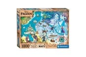 Puzzle - Clementoni Puzzle 1000 Pieces Story Maps Frozen Floor Boden - 39666