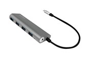 USB-Hubs - LogiLink USB-C 3.1 hub 4 port USB-Hubs - USB 3.2 - 4 - Grau - UA0309