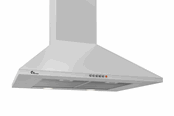Dunstabzugshauben - THERMEX Decor 942, 700 mm, With motor, White - 527.41.3171.2