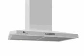 Dunstabzugshauben - THERMEX  Decor 787 Wall, 700 mm, Without motor, White - 527.41.7871.0
