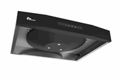 Dunstabzugshauben - THERMEX Airgrip, 598x80 mm, Incl. hygrostat and switch, Black/stainless - 530.26.5000.2