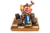 Merchandise - First 4 Figures - Crash Team Racing Nitro-Fueled Resin Painted Statue: Crash in Kart (Standard Edition) - Figur - 5060316625163