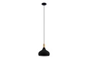 Lampen - EGLO SABINAR pendant Ø280 black - 900162
