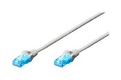 Netzwerk - Kabel - DIGITUS patch cable - 1 m - white - Weiß - 1m - DK-1511-010/WH