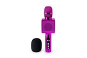 Mikrofone - BigBen Interactive Party Karaoke Microphone with LED + Bluetooth - Pink - PARTYBTMIC2PK