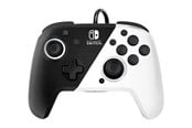 Gaming Zubehör - PDP Nintendo Switch Faceoff Deluxe Controller + Audio Wired - Black & White - Wired Zubehör für Spielkonsole - Nintendo Switch - 0708056068769