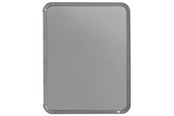 Konferenz und Präsentation - Nobo magnetisches Whiteboard, schmaler silberner Rahmen 28 x 36 cm Silber - QB05442CD