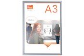 Konferenz und Präsentation - Nobo Impression Pro Clip-Rahmen A3 mit Aluminiumrahmen - 1915577