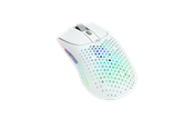 Maus - Glorious Model O Wireless 2 - Matte White - Gaming Maus (Schwarz mit RGB) - GLO-MS-OWV2-MW