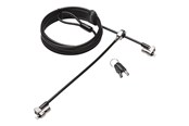 Systemzubehör - Kensington MicroSaver 2.0 Keyed Twin Laptop Lock - Master Keyed - K65099EUM