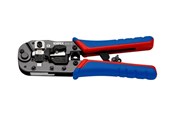 Netzwerkzubehör - KNIPEX crimp tool - for RJ45 western plugs - 97 51 13