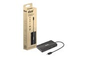 Dockingstationen - Club 3D - docking station - USB-C 3.2 Gen 2 - 2 x DP - GigE - CSV-1598