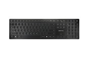 Tastaturen - Cherry KW 9100 SLIM - Tastatur - Nordic ISO - Silber - JK-9100PN-2
