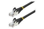Netzwerk - Kabel - StarTech.com 10m CAT6a Ethernet Cable - Black - Low Smoke Zero Halogen (LSZH) - Schwarz - 10m - NLBK-10M-CAT6A-PATCH