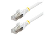 Netzwerk - Kabel - StarTech.com 7.5m CAT6a Ethernet Cable - White - Weiß - 7.5m - NLWH-750-CAT6A-PATCH