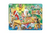 Puzzle - Larsen Puzzles Maxi Santa´s Workshop 140 pcs Puzzle - LA-EA2