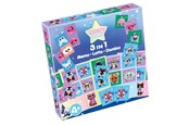 Brettspiele - Tactic Lumo 3-in-1 : Memo Lotto Domino (SCAN UK) - 56706