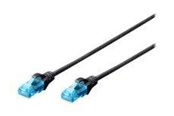 Netzwerk - Kabel - DIGITUS Professional patch cable - 1 m - black - Schwarz - 1m - DK-1512-010/BL