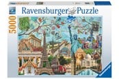 Puzzle - Ravensburger Big City Collage - 10217118