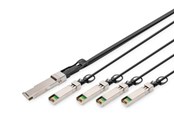 Netzwerk - Kabel - DIGITUS 40GBase direct attach cable - 3 m - Schwarz - 3m - DN-81323