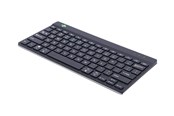 Tastaturen - R-Go Tools R-Go Compact Break - keyboard - multi device - QWERTZ - US English - black - Tastaturen - Englisch (US) - Schwarz - RGOCOUSWLBL