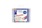 Utensilien zum Schreiben und Zeichnen - Staedtler Double-ended calligr. pens 12pcs - 3005 TB12