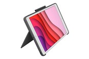 Tastaturen - Logitech Combo Touch for iPad 10.9" (10th gen) - Oxford Grey - UK - Tastatur & Folio-Set - Englisch (UK) - Grau - 920-011441