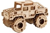 Modellbau - Mobimods WoodenCity Monster Truck Hummer - 5903641494311