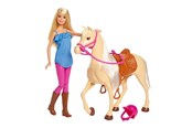 Dolls & Accessories - Barbie Doll & Horse Playset - FXH13
