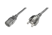 Stromkabel (Intern) - DIGITUS Power Cord Type-F (CEE 7/7) til IEC C13 - AK-440110-012-S