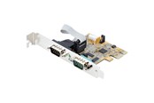 Netzwerkadapter (Netzkarte, Druckserver, u.s.w.) - StarTech.com 21050-PC-SERIAL-CARD 2-Port PCI Express Serial Card Dual Port PCIe to RS232 (DB9) Serial Card 16C1050 UART - 21050-PC-SERIAL-CARD