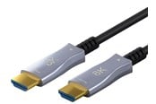 Display Kabel - Pro HDMI 2.1 Hybrid - 20m - Schwarz - 4040849655593