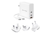 Handys - Adapter und Ladegeräte - Hyper Juice power adapter - GaN - 2 x USB-C - 140 Watt - HJG140WW